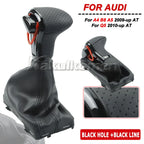 For Audi A4 B8 2009-up/A5 2008-up/Q5 2009-2015/A6 C6 2006-2011/A6L C7 2012-2018 car Leather GEAR