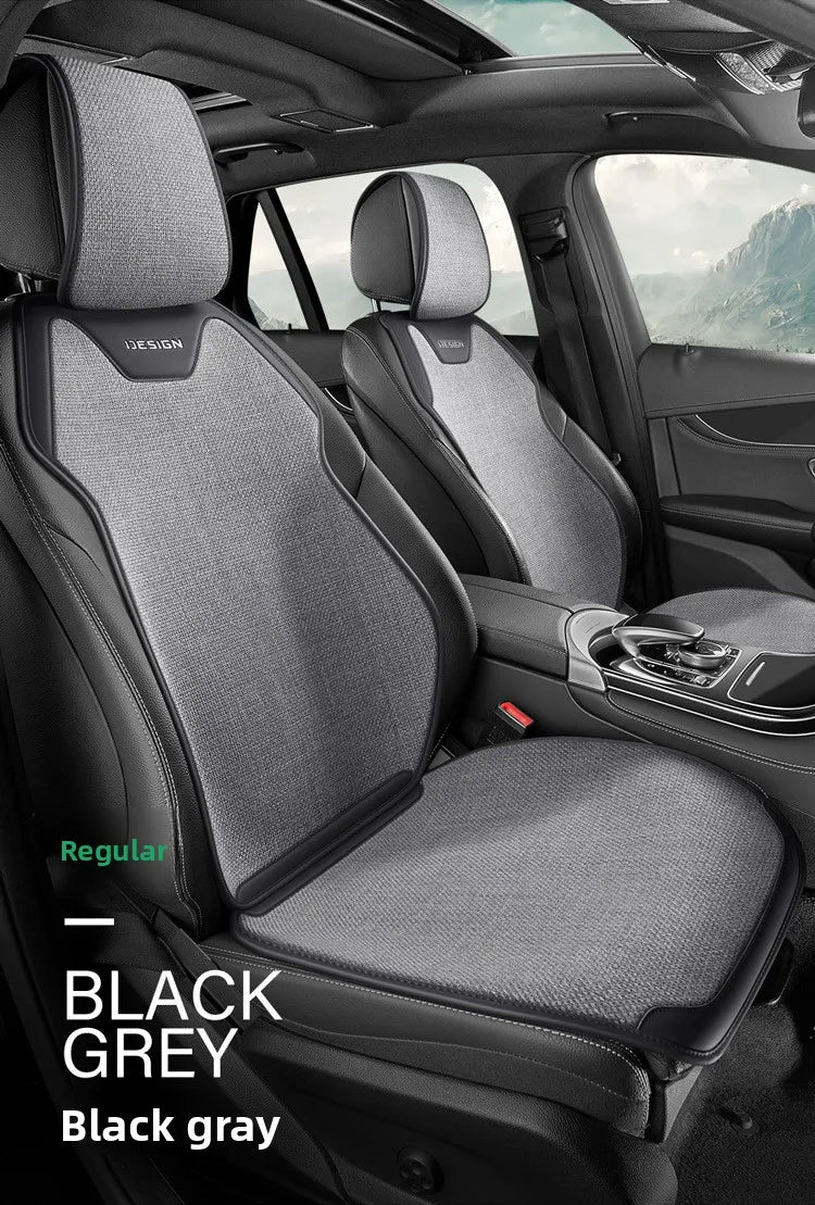 Universal Car Seat Cover Four Season Auto Flax Breathable Anti-Slip Covers for Car Seats Cover Protection Cars Seats