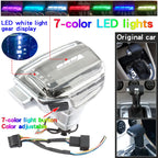 For Volkswagen VW Passat B6 CC polo touran Tiguan mk2 Golf 6 7 Jetta MK5 Sagitar Led Colorful Crystal Handle Gear