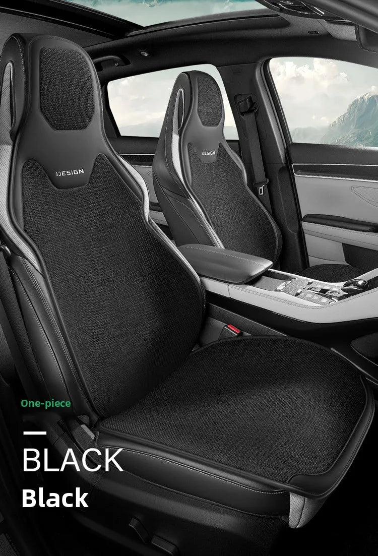Universal Car Seat Cover Four Season Auto Flax Breathable Anti-Slip Covers for Car Seats Cover Protection Cars Seats