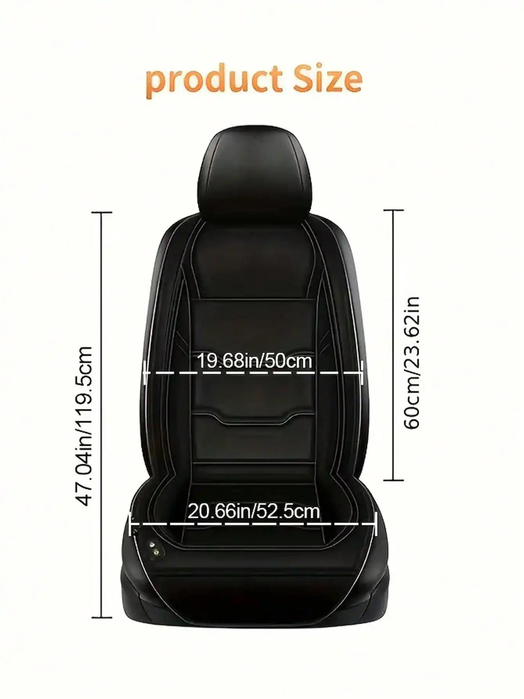Universal Car Heated Seat Cushion 12V 24V Winter Warm Carriage Heating Blanket - Vehicle Seat Warmer