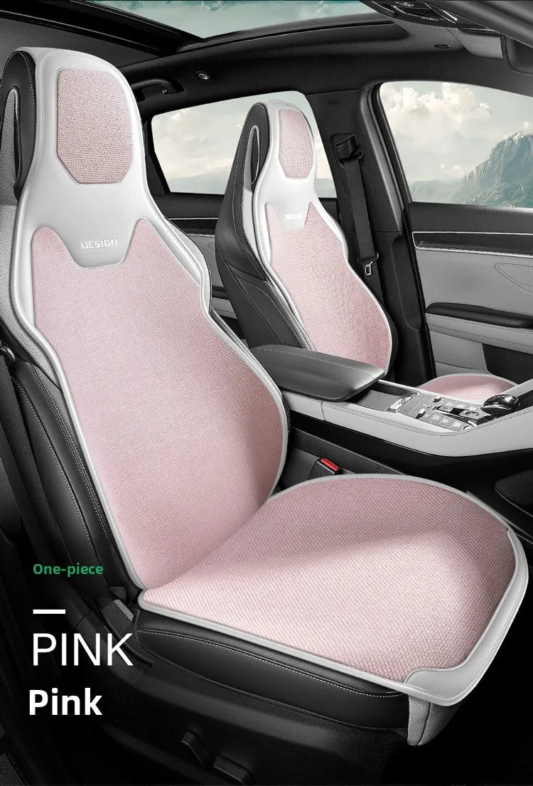 Universal Car Seat Cover Four Season Auto Flax Breathable Anti-Slip Covers for Car Seats Cover Protection Cars Seats