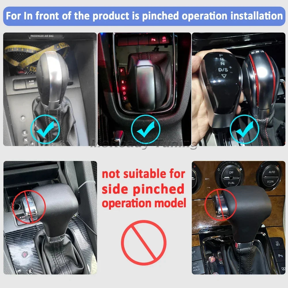 LED DSG gear Knob auto shifter stick for VW Golf 7 6 Jetta MK6 GLI Passat B8 Tiguan Mk2 Polo CC Touran R20