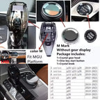 3 Piece Set Crystal Gear Shift Knob Lever Stick Handle for BMW 3 5 6 7 series x3 x5 x6 f30 g15 f01 g20 g05