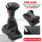 For Audi A4 B8 2009-up/A5 2008-up/Q5 2009-2015/A6 C6 2006-2011/A6L C7 2012-2018 car Leather GEAR