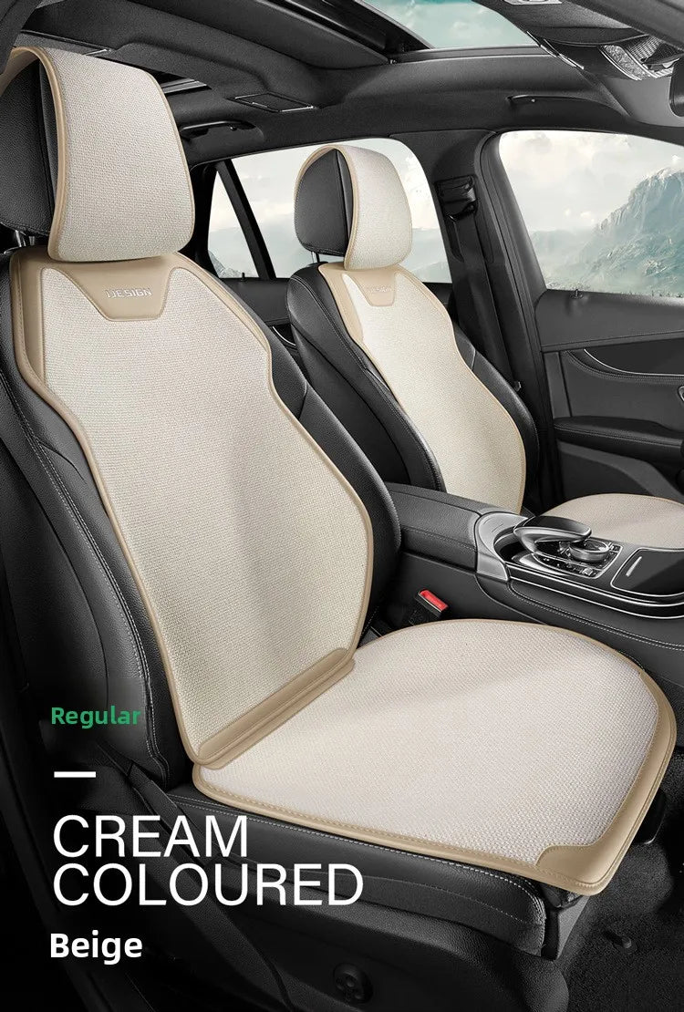 Universal Car Seat Cover Four Season Auto Flax Breathable Anti-Slip Covers for Car Seats Cover Protection Cars Seats