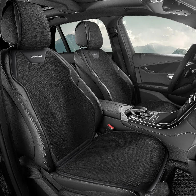 Universal Car Seat Cover Four Season Auto Flax Breathable Anti-Slip Covers for Car Seats Cover Protection Cars Seats