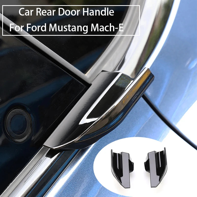 Car Rear Door Handle for Ford Mustang Mach-E Protective Cover Sticker Convenient Decorative