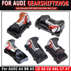 For Audi A4 B8 2009-up/A5 2008-up/Q5 2009-2015/A6 C6 2006-2011/A6L C7 2012-2018 car Leather GEAR
