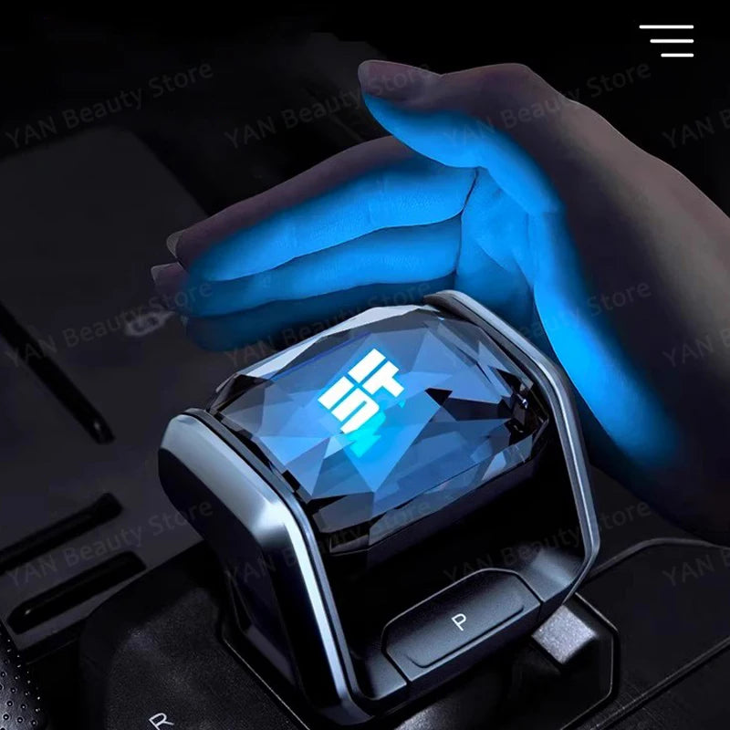 For Chery Jetour Traveller T2 2023 2024 Upgrade Car Crystal Handle Gear Shift Knob with 7 color LED Light