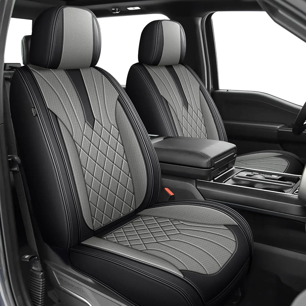 Seat Covers Fit for Ford F150 2009-2024 2025 - F250/F350/F450 2017-2024 2025 Truck Full Set Car Seat Covers