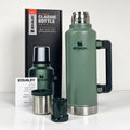 Stanley Classic Legendary Vacuum Bottle (64oz / 1.9L) - Hammertone Green
