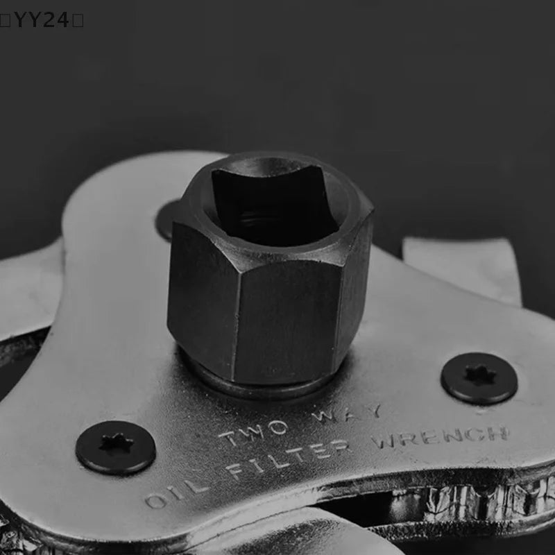 〔YY24〕Oil Filter Wrench Tool For Auto Car Repair Adjustable Two Way Oil Filter Removal Key Auto Car Repairing