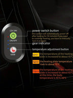 Universal Car Heated Seat Cushion 12V 24V Winter Warm Carriage Heating Blanket - Vehicle Seat Warmer