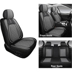 Seat Covers Fit for Ford F150 2009-2024 2025 - F250/F350/F450 2017-2024 2025 Truck Full Set Car Seat Covers