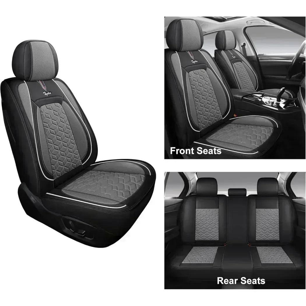 Seat Covers Fit for Ford F150 2009-2024 2025 - F250/F350/F450 2017-2024 2025 Truck Full Set Car Seat Covers