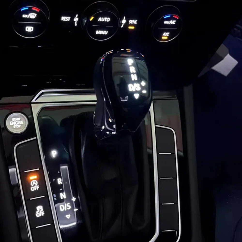 LED DSG gear Knob auto shifter stick for VW Golf 7 6 Jetta MK6 GLI Passat B8 Tiguan Mk2 Polo CC Touran R20