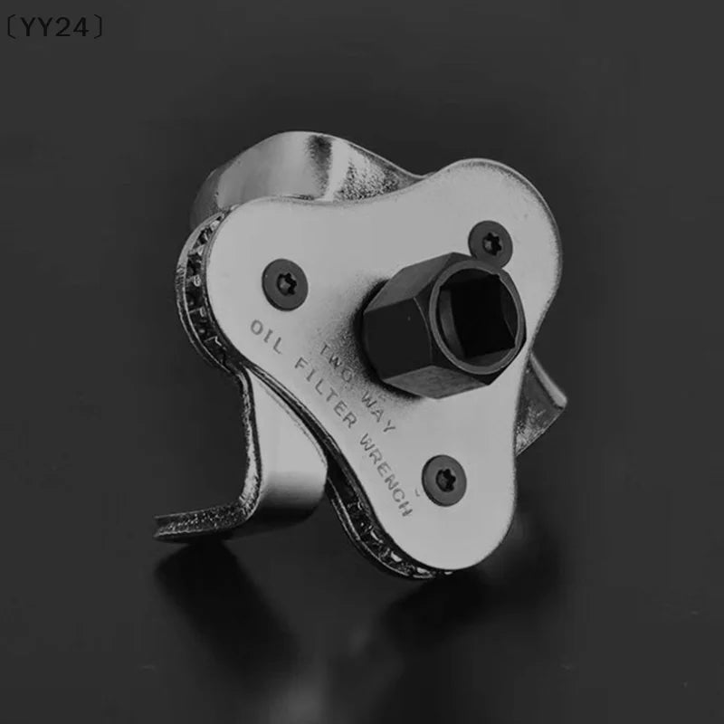 〔YY24〕Oil Filter Wrench Tool For Auto Car Repair Adjustable Two Way Oil Filter Removal Key Auto Car Repairing