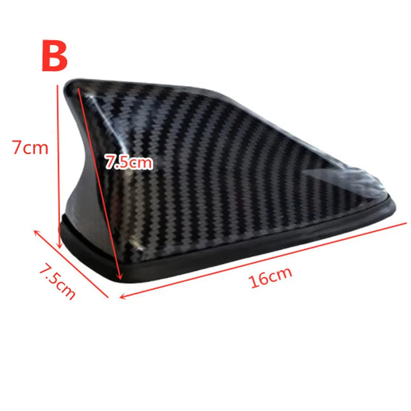 Car Radio Shark Fin Car Shark Antenna Radio FM Signal Design For All Automobiles Aerials Auto Exterior