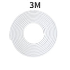 2/3/5M Car Door Anti Collision Strip with Steel Disc Bumper Trim Edge Scratch Protector Strip Sealing Guard