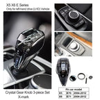 Crystal Gear Shift Lever Knob Set For BMW 5 Series G30 G32 G01 G08 7 Series G11 G12 F10 F20 F30 F32 F25