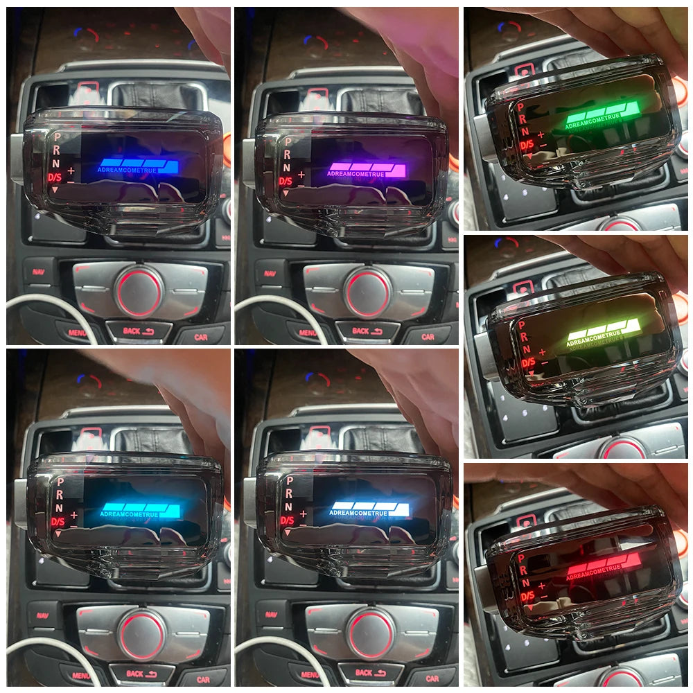 For Volkswagen VW Passat B6 CC polo touran Tiguan mk2 Golf 6 7 Jetta MK5 Sagitar Led Colorful Crystal Handle Gear