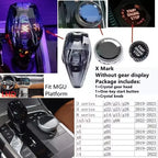 3 Piece Set Crystal Gear Shift Knob Lever Stick Handle for BMW 3 5 6 7 series x3 x5 x6 f30 g15 f01 g20 g05