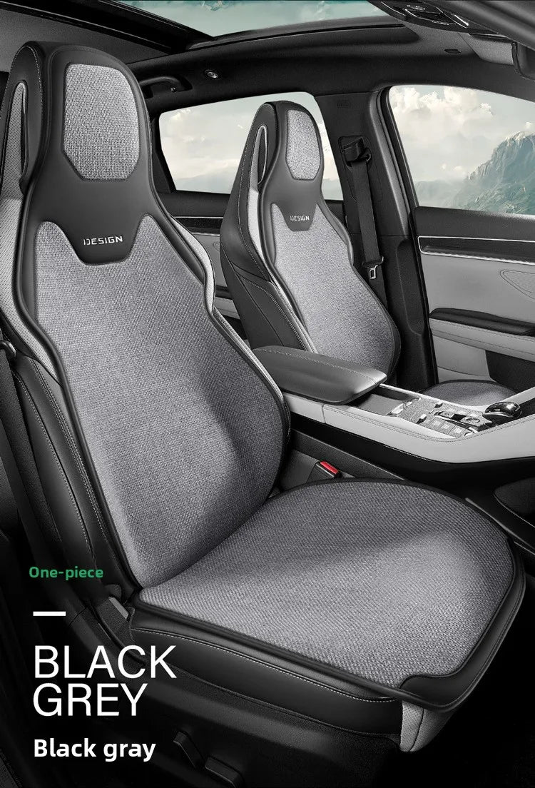 Universal Car Seat Cover Four Season Auto Flax Breathable Anti-Slip Covers for Car Seats Cover Protection Cars Seats
