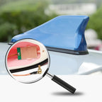 Car Radio Shark Fin Car Shark Antenna Radio FM Signal Design For All Automobiles Aerials Auto Exterior
