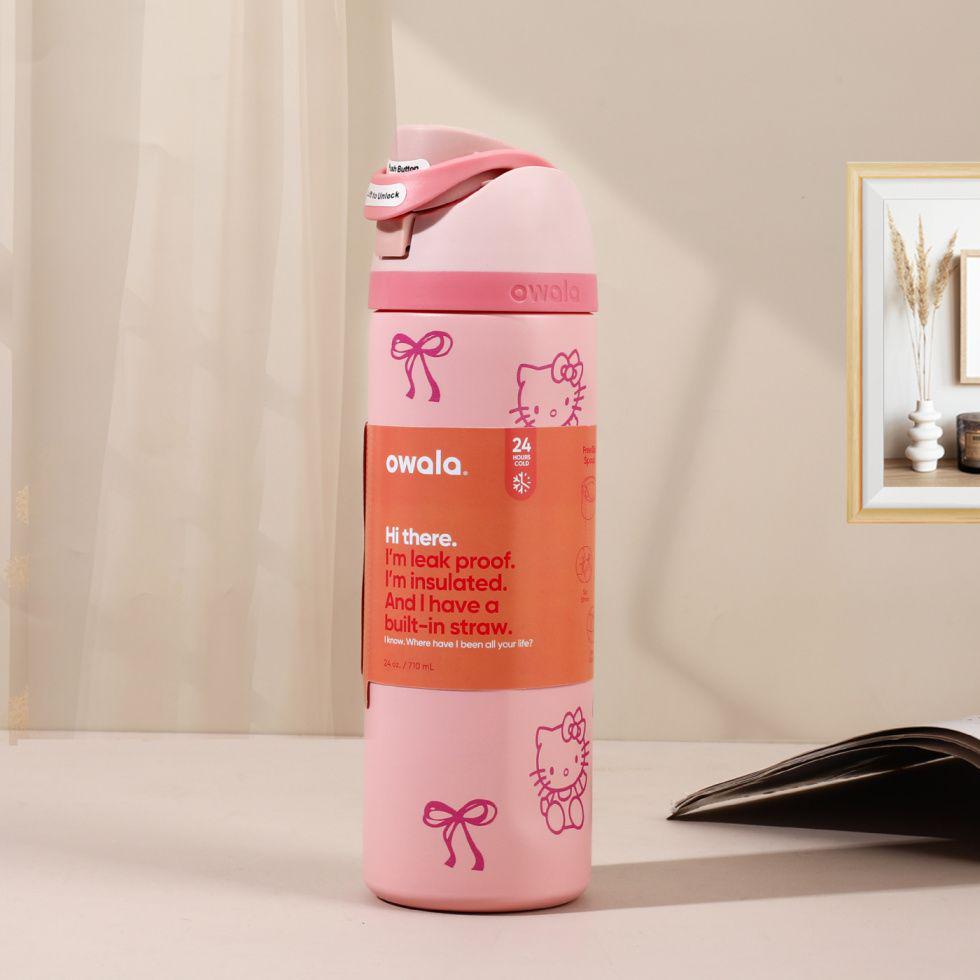 Owala FreeSip Insulated Bottle - Hello Kitty Collaboration (24oz)