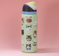 Owala FreeSip Insulated Bottle - Cute Owl Collage Special Edition (32oz)