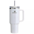 Stanley Quencher H2.0 FlowState Tumbler - White Shimmer (40oz)