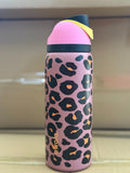 Owala FreeSip Insulated Bottle - Wild Leopard Print (32oz)