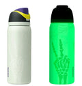 Owala FreeSip Insulated Bottle - RIP Halloween Glow Skull (32oz)
